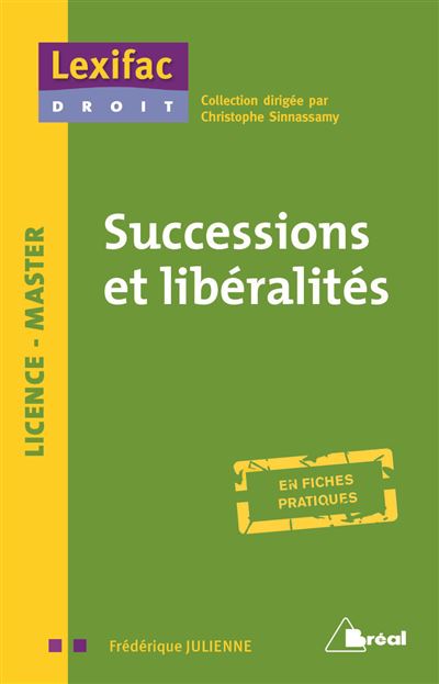 Successions et libéralités