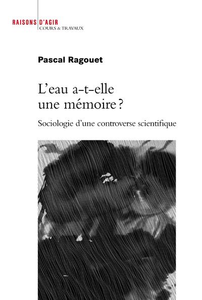 L' eau a-t-elle une mémoire ? Sociologie d'une controverse scientifique - Pascal Ragouet - broché