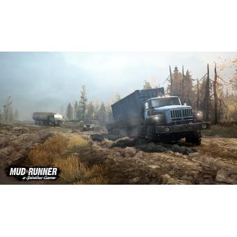 Jeu MudRunner Sur PS4 - Bon État - Jeu De Simulation De Conduite Tout-Terrain