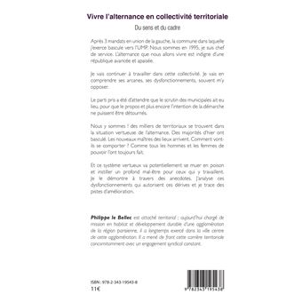 Vivre l'alternance en collectivité territoriale