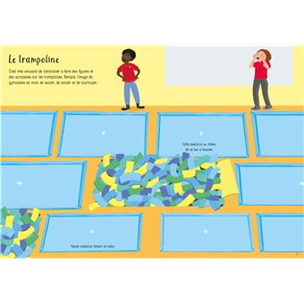 La gymnastique - Mes petits autocollants Usborne