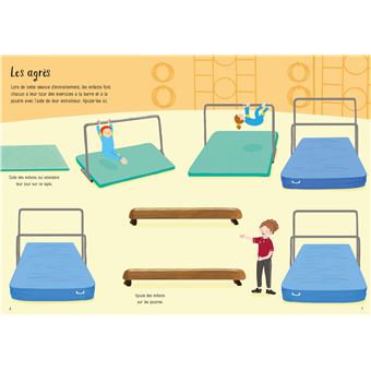 La gymnastique - Mes petits autocollants Usborne