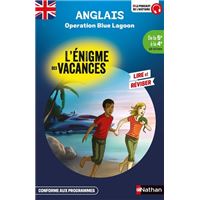 L'énigme des vacances de la 5ème à la 4ème Opération Blue Lagon