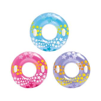 Bouée tube motif fruit INTEX 56261NP - Vinyle - 107cm - Enfant 9 ans+ - Coloris aléatoire - Sport