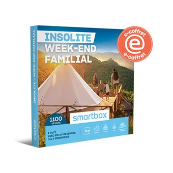 Coffret cadeau Smartbox - Insolite séjour en duo - 2 personnes Coffret cadeau Smartbox - Insolite séjour en duo - 2 personnes