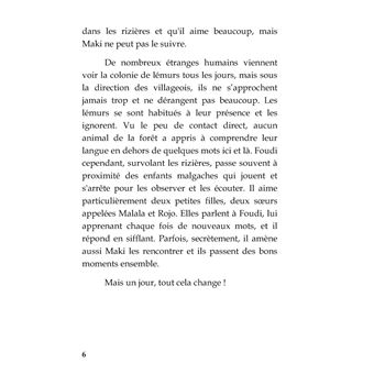 Maki et Foudi - L'histoire de l'oiseau et du petit lémur qui ont sauvé leur forêt !