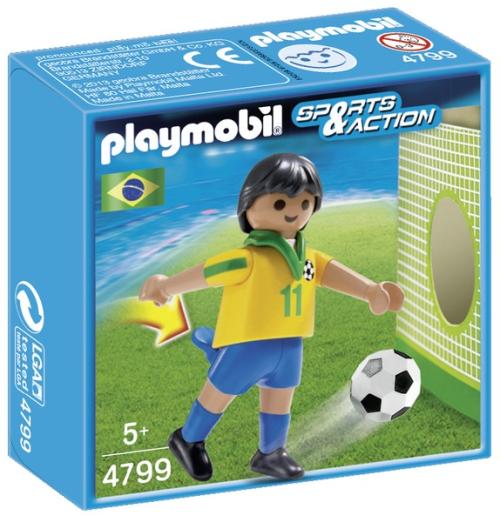 Playmobil 4799 Sports&Action Joueur équipe Brésil