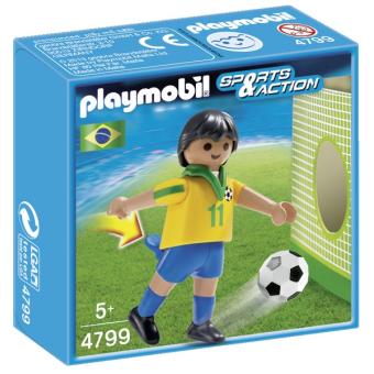 Playmobil 4799 Sports&Action Joueur équipe Brésil - 1