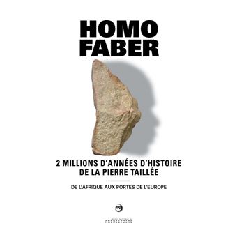 Homo faber 2 millions d'annees d'histoire de la pierre taillee
