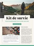 Kit de survie pour randonnée en pleine nature