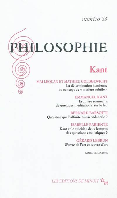 Philosophie 63 -  Collectif - broché