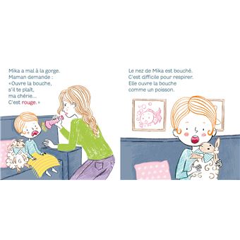 Mika et Zouzou - Je suis malade 0/3 ans