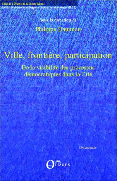 Ville, frontière, participation - Philippe Hamman - broché