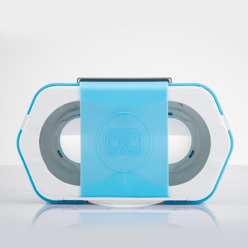 CARDBOAR PLASTIC VR BLEU