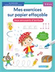 Mes exercices sur papier effaçable - Jeux amusants d'écriture (5-6 a.)