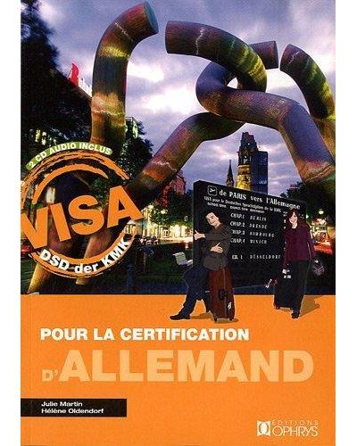 VISA pour la certification d'allemand - Julie Martin - broché