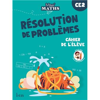 Mouv' Maths - Cahier de résolution de problèmes CE2