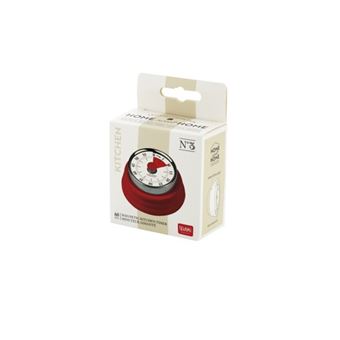 LEGAMI MAGNETIC KITCHEN TIMER RED