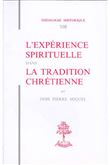 TH n°108 - L'expérience spirituelle dans la tradition chrétienne