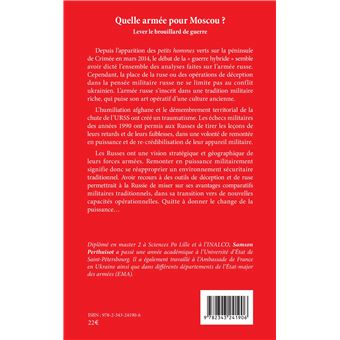 Quelle armée pour Moscou ?