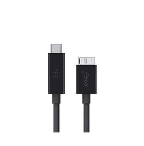 Basics Câble USB-C vers Micro B 2.0 Blanc 15,2 cm 