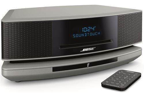 Micro Chaîne Bose Wave Music System IV + Socle SoundTouch Argent