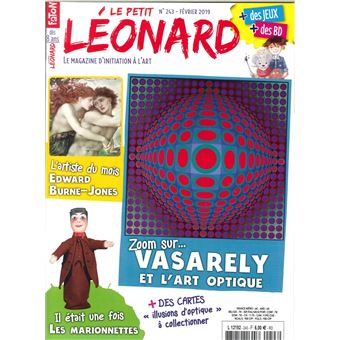 Le Petit Léonard N°243 - L'art optique - février 2019