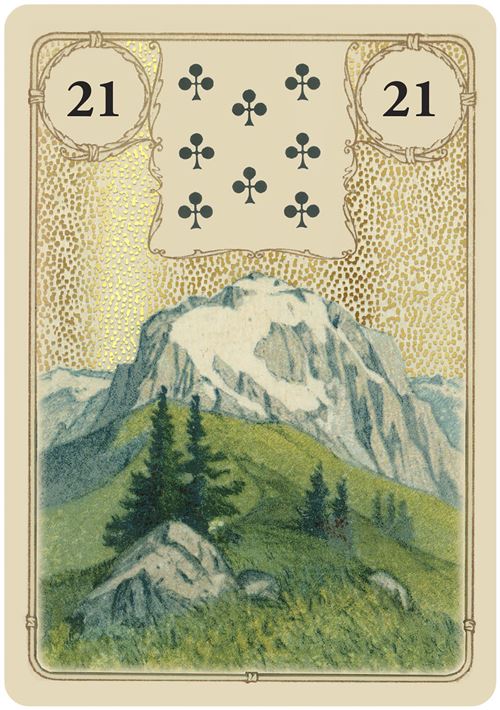 MAYBE Lenormand 52 Cartes Bonne Aventure Coffret Pas Cher chez Mandala