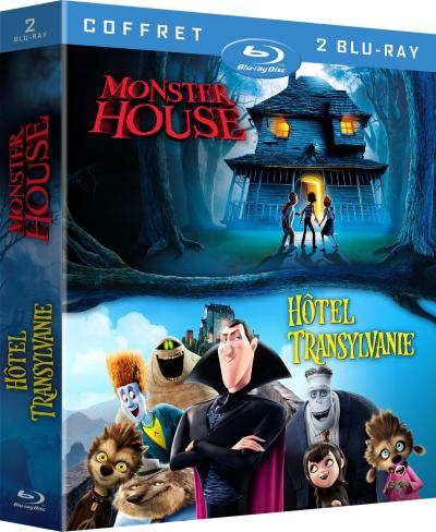 Hôtel Transylvanie - Monster House Coffret 2 Blu-Ray