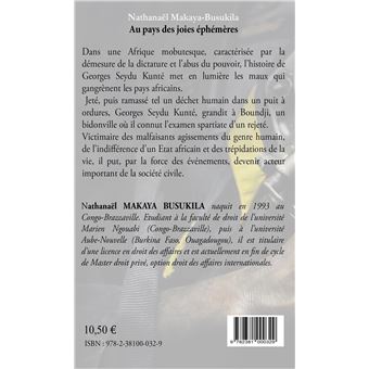 Au pays des joies éphémères