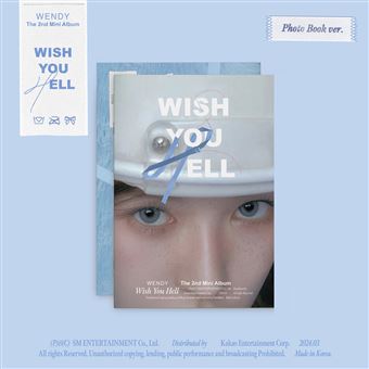 WENDY RED VELVET - 2nd Mini Album Wish You Hell QR Version - Album Ritagli K-pop - 5