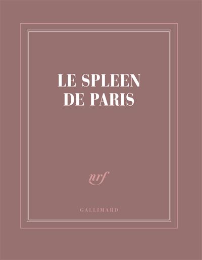 Carnet carre couleurs ligne le spleen de paris