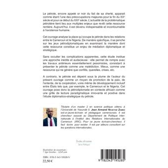 Le pétrole dans les relations entre le Cameroun et le Nigeria