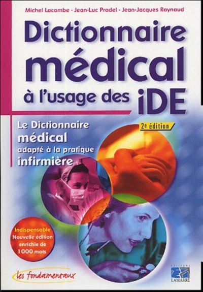 Livre diagnostic infirmier et dictionnaire médical