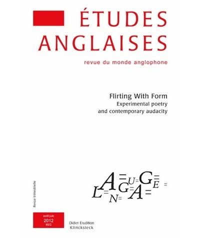 Études anglaises - N°2/2012