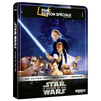 Star WarsStar Wars Episode VI : Le retour du Jedi Steelbook Edition Spéciale Fnac Blu-ray 4K Ultra HD
