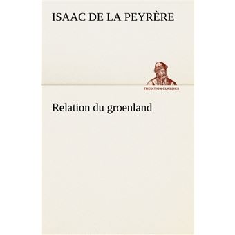 Relation du groenland
