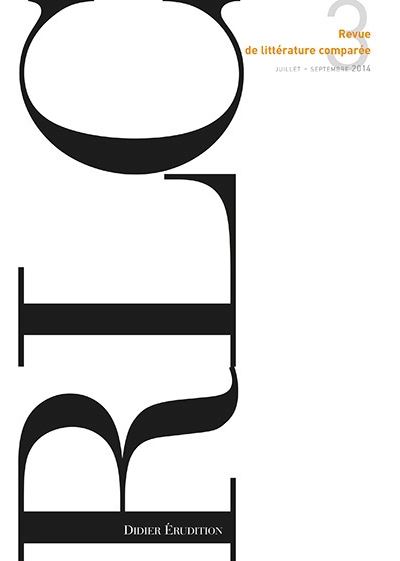 Revue de littérature comparée - N°3/2014