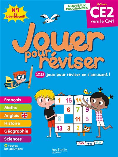 Jouer pour réviser - Du CE2 au CM1 8-9 ans
