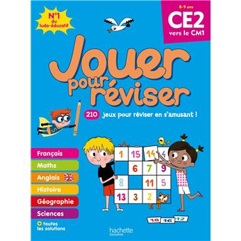 Jouer Pour Reviser Du Ce2 Au Cm1 8 9 Ans Cahier De Vacances 2020 Francais Maths Anglais Histoire Geographie Sciences 8 9 Ans Broche Patrick Morize Achat Livre Fnac