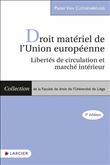 Droit matériel de l'Union européenne - Libertés de circulation et marché intérieur