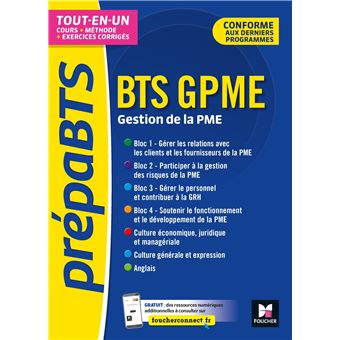 PrépaBTS - BTS Gestion de la PME - Toutes les matières - Révision et entrainement