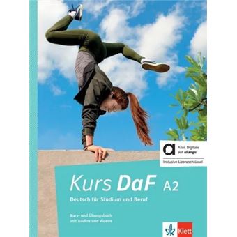 Kurs DaF A2 - Livre + cahier hybride