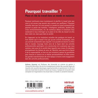 Pourquoi travailler ?