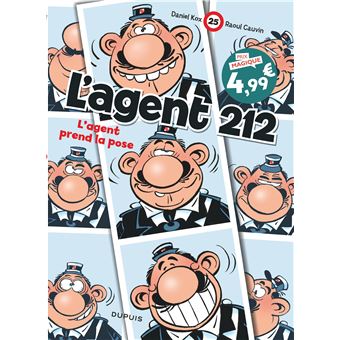 L'agent 212 - Tome 25 - L'agent prend la pose