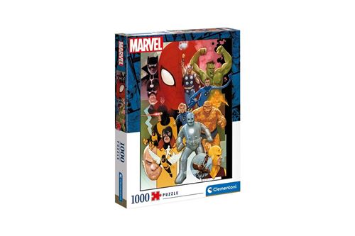 Clementoni Marvel 80 Jigsaw puzzle 1000 pc(s) Television/films