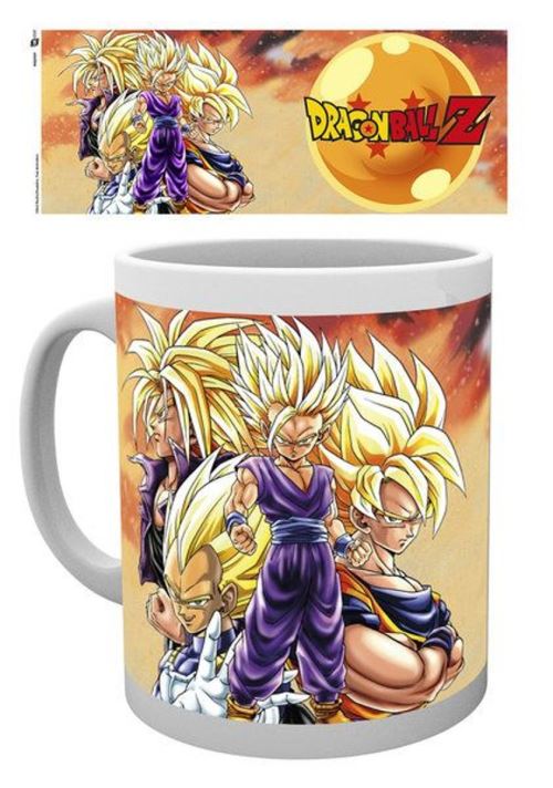 DRAGON BALL Z SUPER SAIYANS MUG