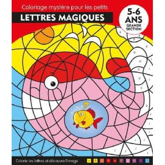 Lettres magiques 5-6 ans grande section