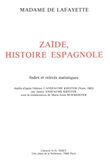 Zaïde, Histoire espagnole