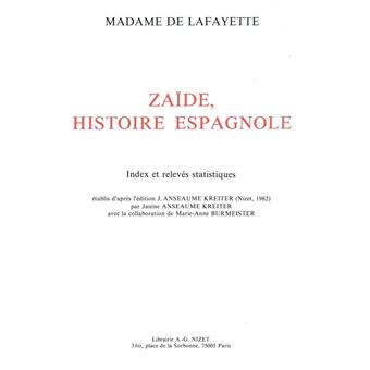 Zaïde, Histoire espagnole
